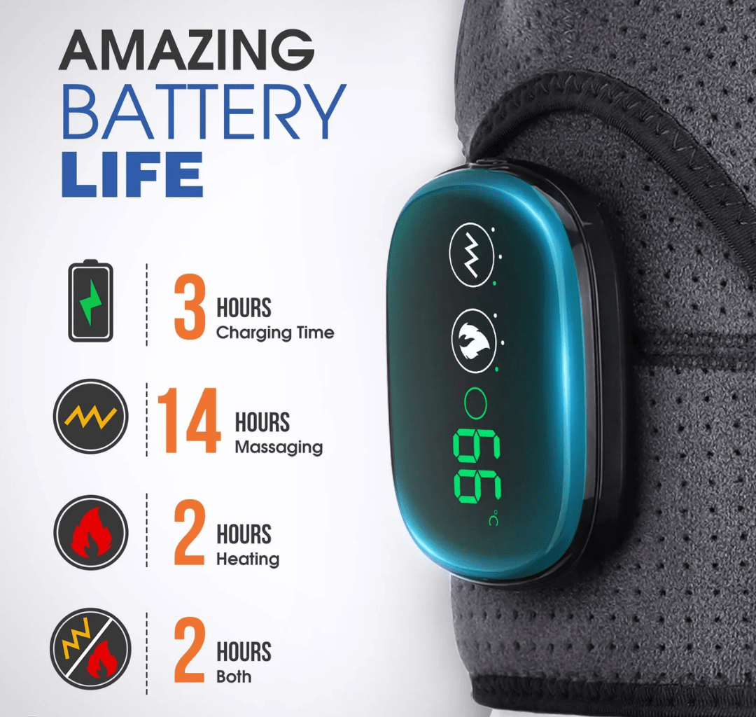 Epauly - Support d'Épaule Médical Intégré : Chaleur, Massage, Guérison - Faramys -