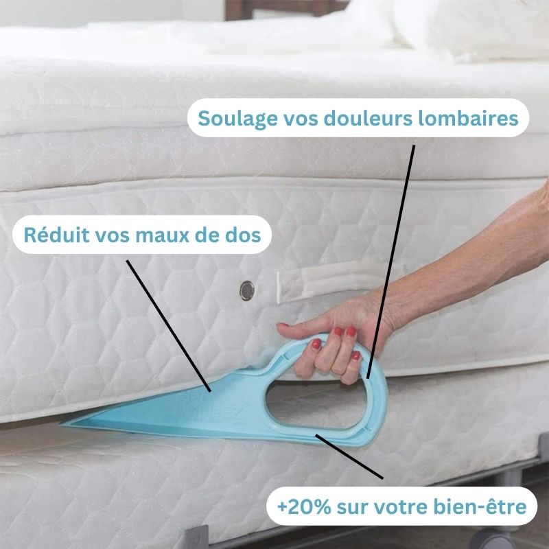 Levy™️ - changer vos lits de drap sans effort - Faramys -