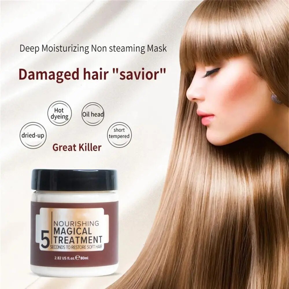 Shiny™ - Masque capillaire cheveux en 5 secondes - Faramys - 